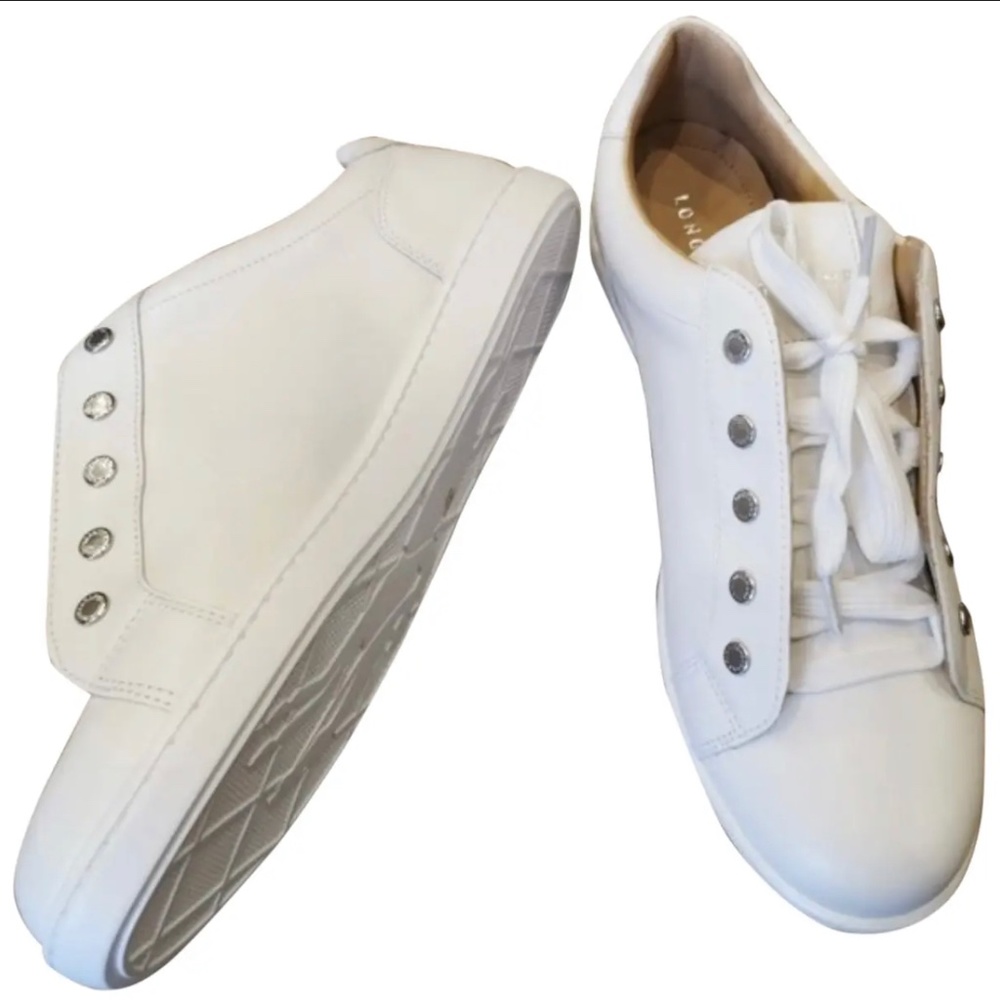 LONGCHAMP Women's Leather Trainers Size 38 *NEW IN BOX*